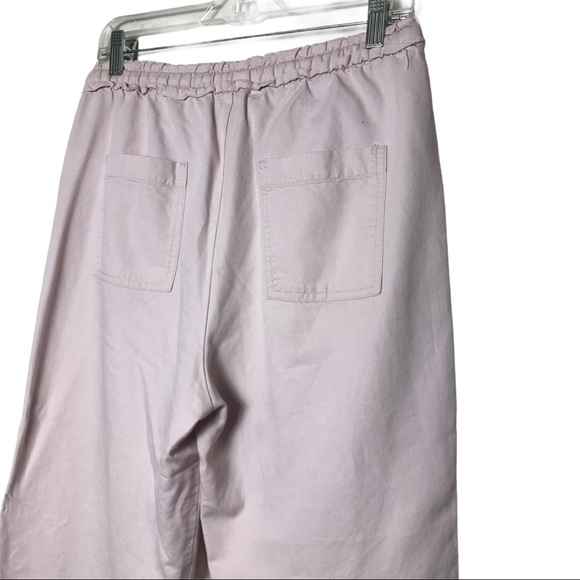 Gap Drawstring Waist Pink Cropped Pants - Picture 9 of 10
